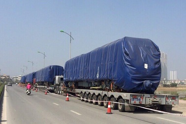 Cẩu 400 tấn đưa tàu Cát Linh - Hà Đông lên ray đường sắt?