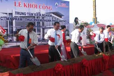 Khởi công TT Kiểm nghiệm Dược-thực- mỹ phẩm hiện đại nhất