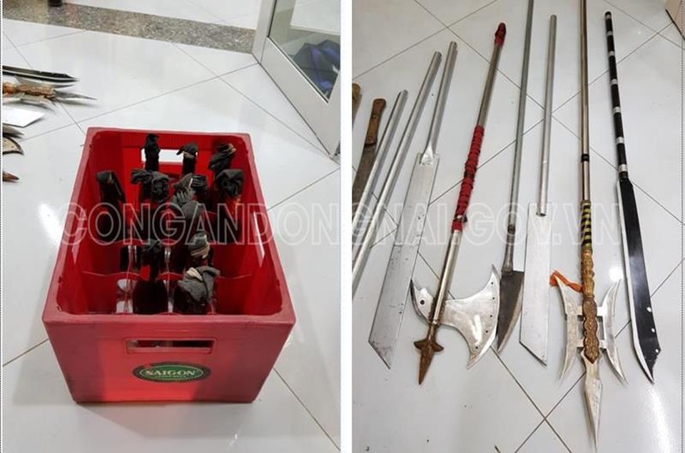Nhóm thanh niên mang bom xăng tự chế đi giải quyết đối thủ - 2 Nhóm thanh niên mang bom xăng tự chế đi giải quyết đối thủ - 2
