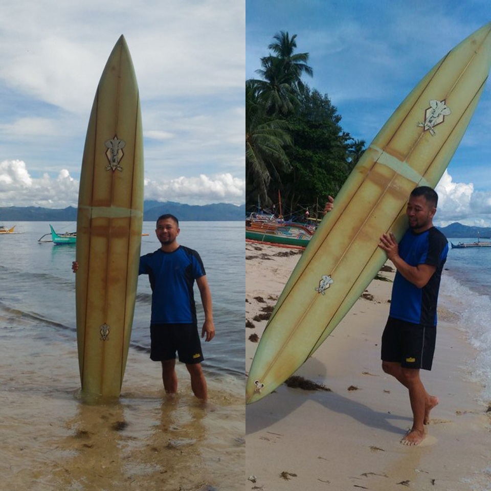 Làm mất ván lướt sóng ở Hawaii, bất ngờ tìm thấy ở... Philippines 2 năm sau - 2 Làm mất ván lướt sóng ở Hawaii, bất ngờ tìm thấy ở... Philippines 2 năm sau - 2