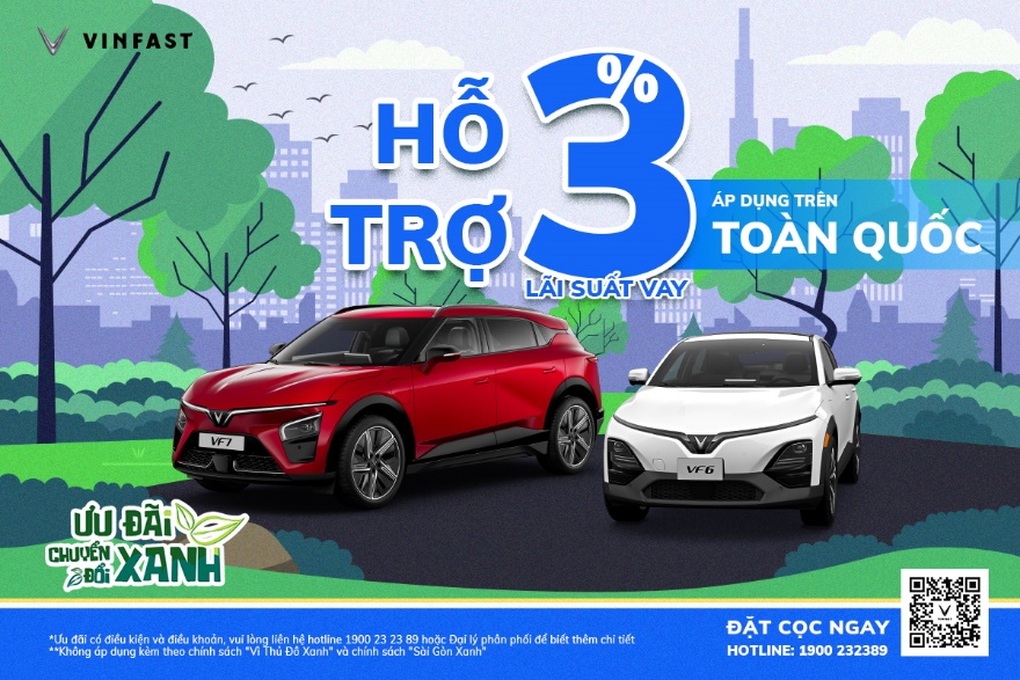 VinFast triển khai chính sách ưu đãi chuyển đổi xanh và mô hình đổi pin xe máy điện - 5 VinFast triển khai chính sách ưu đãi chuyển đổi xanh và mô hình đổi pin xe máy điện - 5