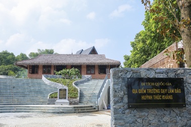 Sắp khánh thành công trình tôn tạo Trường dạy làm báo Huỳnh Thúc Kháng