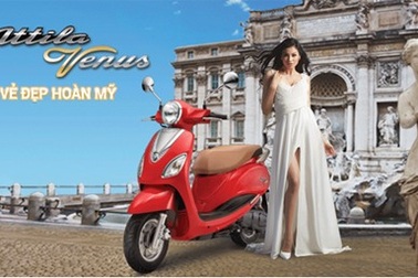 Attila Venus EFI 125 - Thần Vệ Nữ ra mắt ấn tượng