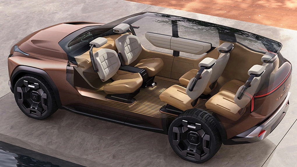 Xe ý tưởng với giao diện giống Xforce: 6 chỗ, có thể chở theo nhà di động - 5