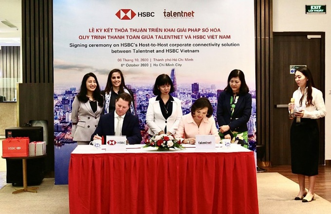HSBC Việt Nam và Talentnet – Hợp tác chiến lược về Giải pháp thanh toán tích hợp HSBC Connect - Ảnh 1. HSBC Việt Nam và Talentnet – Hợp tác chiến lược về Giải pháp thanh toán tích hợp HSBC Connect - Ảnh 1.