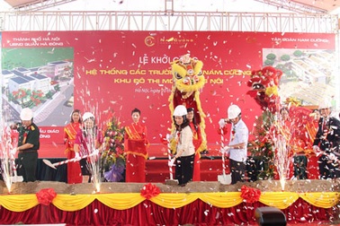 Khởi công xây dựng hệ thống trường liên cấp Nam Cường