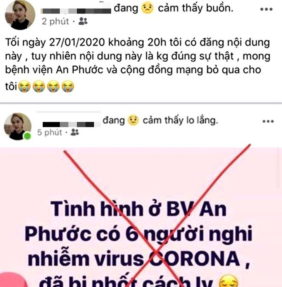 Tung tin giả, sai sự thật về dịch corona trên MXH sẽ bị xử phạt thế nào? - 3 Tung tin giả, sai sự thật về dịch corona trên MXH sẽ bị xử phạt thế nào? - 3