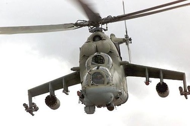 Nga triển khai trực thăng tấn công lừng danh Mi-24 tới Syria