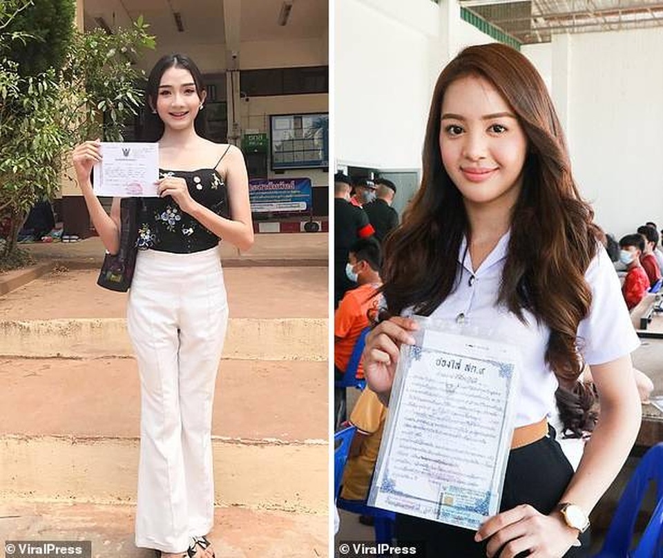 Các người đẹp chuyển giới Thái Lan đi khám sức khỏe nghĩa vụ quân sự - 7 Các người đẹp chuyển giới Thái Lan đi khám sức khỏe nghĩa vụ quân sự - 7