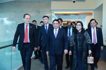 Thủ tướng Phạm Minh Chính bắt đầu thăm chính thức Cộng hòa Singapore