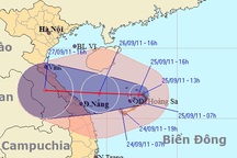 Bão số 4 ảnh hưởng trực tiếp Hà Tĩnh đến Quảng Nam 