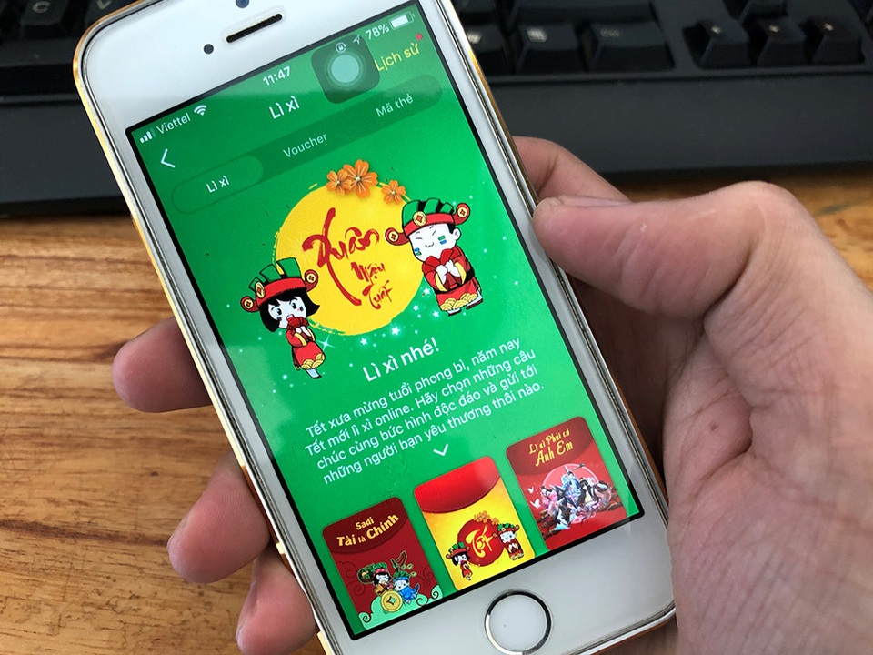 3 ứng dụng lì xì Tết “hot” nhất xuân Canh Tý 2020 - 1 3 ứng dụng lì xì Tết “hot” nhất xuân Canh Tý 2020 - 1