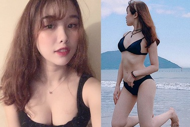 Cô gái yêu tiền đạo nổi tiếng Việt Nam gây bất ngờ với hình ảnh gợi cảm