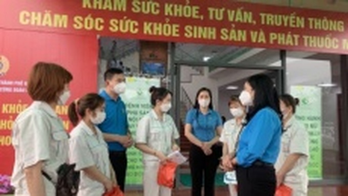 Công đoàn Hà Nội sẽ tổ chức khám sức khỏe cho 5.000 công nhân lao động