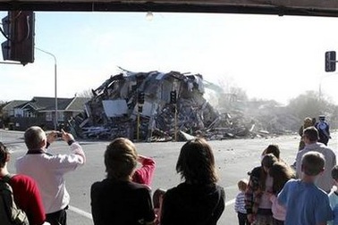 Dư chấn mạnh lại rung chuyển New Zealand