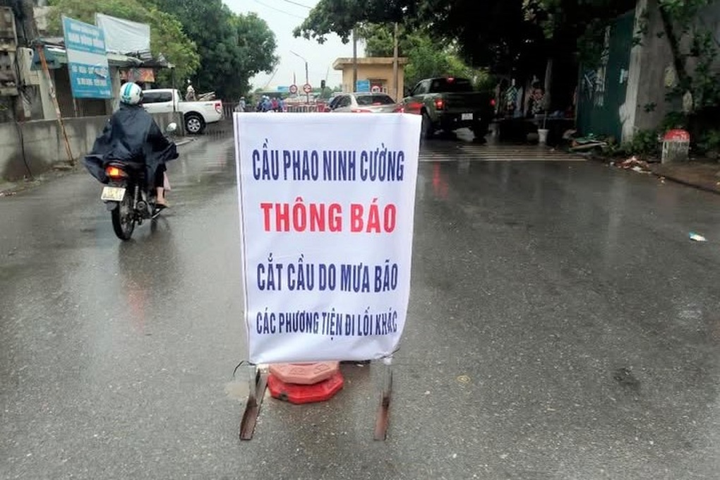 Dừng hoạt động cầu phao Ninh Cường ở Ninh Bình - 1 Dừng hoạt động cầu phao Ninh Cường ở Ninh Bình - 1