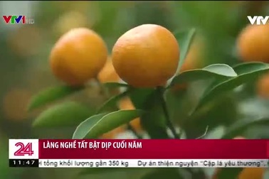 Làng nghề tất bật dịp cuối năm