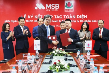 Bảo Minh ký kết hợp tác toàn diện với Ngân hàng TMCP Hàng hải Việt Nam