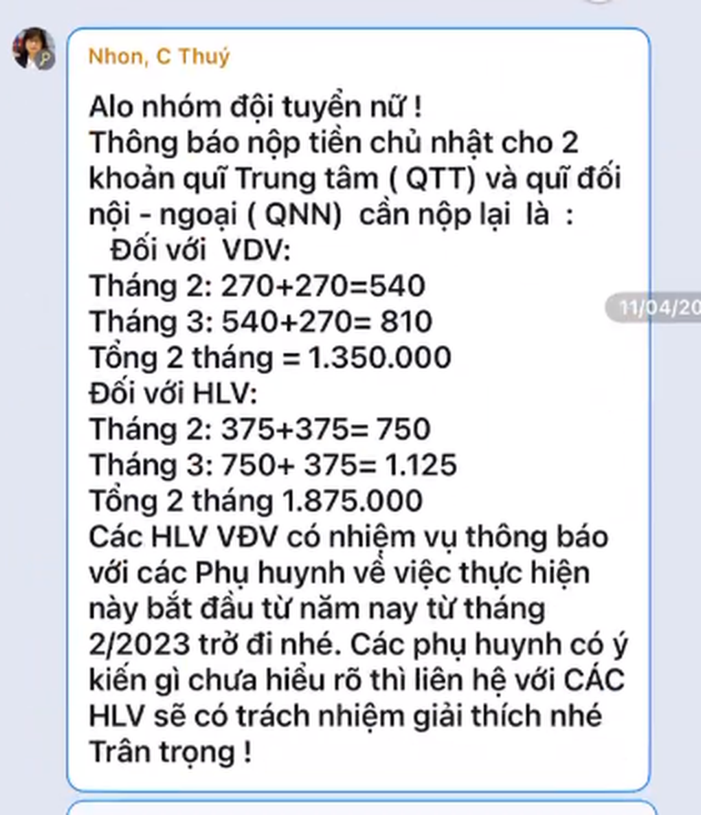 Dấu hỏi lớn về 2 quỹ ngầm và những lần chuyển khoản qua lại ở tuyển TDDC - 2