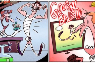 Biếm họa: G.Bale trốn tránh nhiệm vụ quốc gia