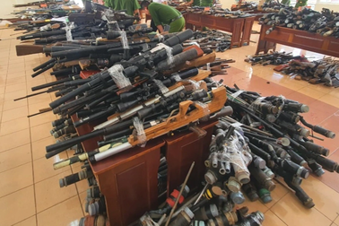 Công an Đắk Lắk thu hơn 4.500 vũ khí do người dân giao nộp