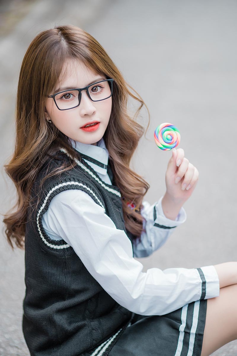 Nét xinh xắn không thể không yêu của “thiên thần đeo kính cận” - 1 Nét xinh xắn không thể không yêu của “thiên thần đeo kính cận” - 1