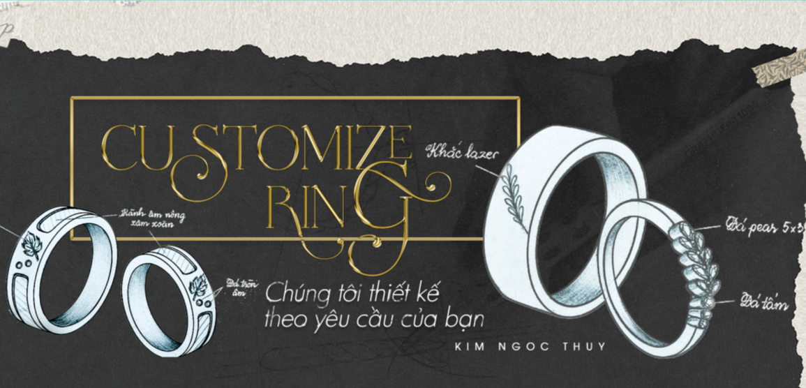 Kim Ngọc Thủy - Nơi đặt nhẫn cưới thiết kế theo yêu cầu uy tín, chuyên nghiệp - 1 Kim Ngọc Thủy - Nơi đặt nhẫn cưới thiết kế theo yêu cầu uy tín, chuyên nghiệp - 1