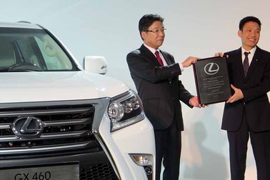 Lexus có đại lí chính thức tại Hà Nội
