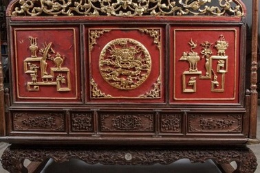 Chiêm ngưỡng chiếc long sàng “tha hương” của vua Thành Thái