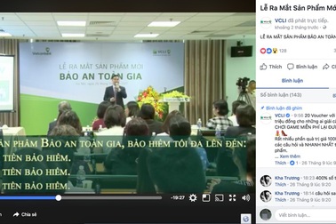 Bảo hiểm Vietcombank-Cardif ứng dụng livestream ra mắt sản phẩm mới