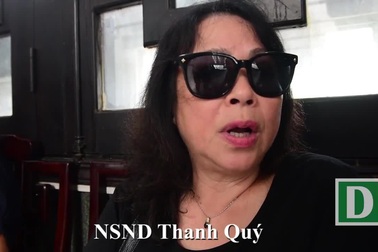 NSƯT Thanh Quý nghẹn ngào nhớ lần đóng con gái của NSƯT Bùi Cường