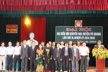 5 năm, Hội Khuyến học Vũ Quang huy động được hơn 5 tỷ đồng khuyến học