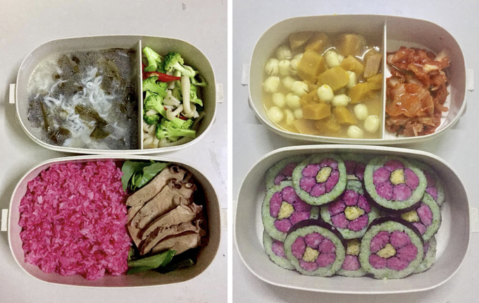 Cô nàng dành 20 phút nấu cơm mang đi làm mỗi sáng, giờ vẫn ế nhưng khéo thế này thì chắc sớm có bồ thôi - Ảnh 1. Cô nàng dành 20 phút nấu cơm mang đi làm mỗi sáng, giờ vẫn ế nhưng khéo thế này thì chắc sớm có bồ thôi - Ảnh 1.