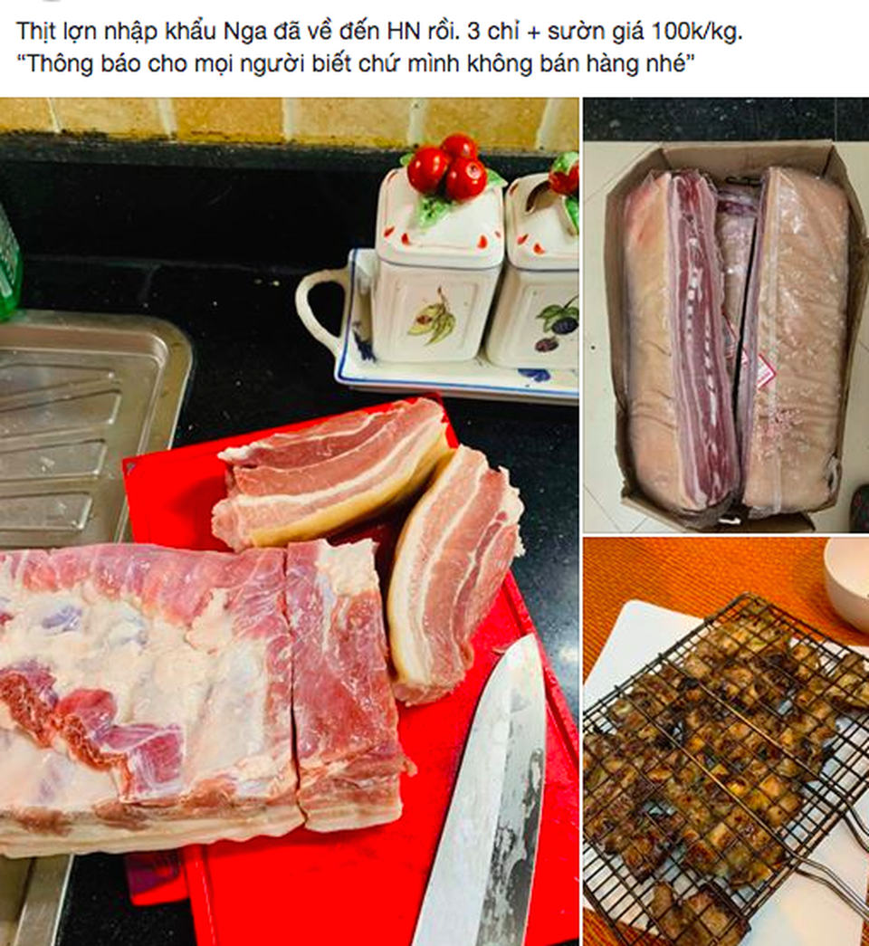 Thịt lợn nhập bán online dân mua cả thùng - 1 Thịt lợn nhập bán online dân mua cả thùng - 1
