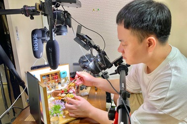 Chàng kỹ sư Việt làm món ăn đối lập bà Tân Vlog gây "sốt" ở Nhật