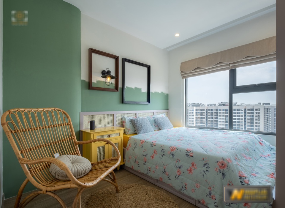Mê mẩn với căn hộ 74m² mang phong cách Đông Dương - 6 Mê mẩn với căn hộ 74m² mang phong cách Đông Dương - 6