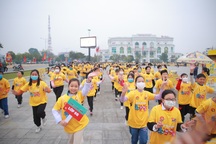 Đội viên, thiếu nhi ở Phú Thọ tham gia ngày hội rèn đức luyện tài