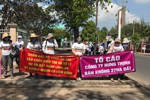 Công an vào cuộc vụ dự án của công ty Đất Xanh Long An