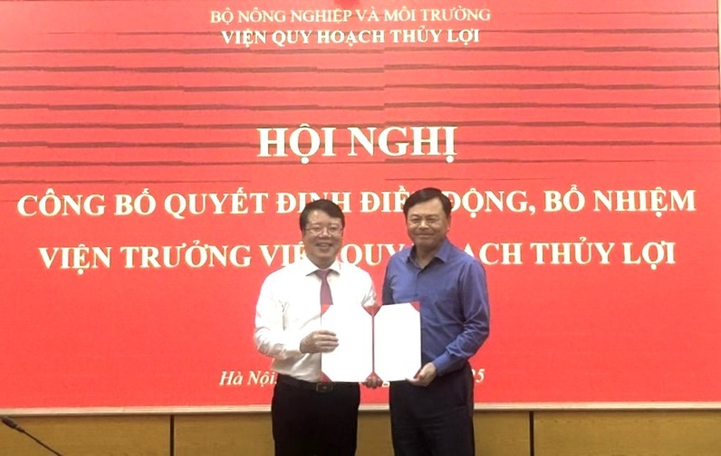 Ông La Đức Dũng làm Viện trưởng Viện Quy hoạch thủy lợi - 1 Ông La Đức Dũng làm Viện trưởng Viện Quy hoạch thủy lợi - 1