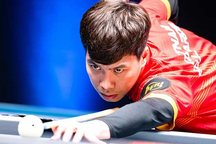 Lường Đức Thiện thắng nghẹt thở, vào tứ kết Maldives Open Pool