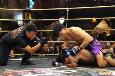 Võ sĩ Việt Nam đánh bại đối thủ Indonesia tại giải võ thuật tổng hợp