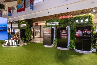 Toshiba mang “Vũ trụ tươi mát” trong tủ lạnh Toshiba NaturePURE 711 lít đến TPHCM