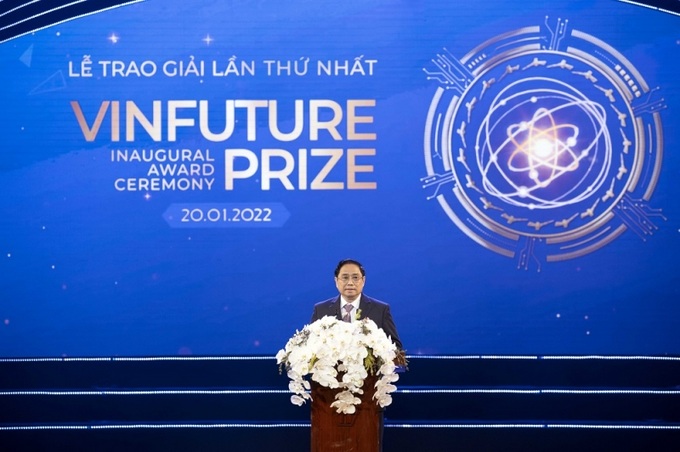 Thủ tướng Chính phủ Phạm Minh Chính dự Lễ trao giải VinFuture lần thứ nhất