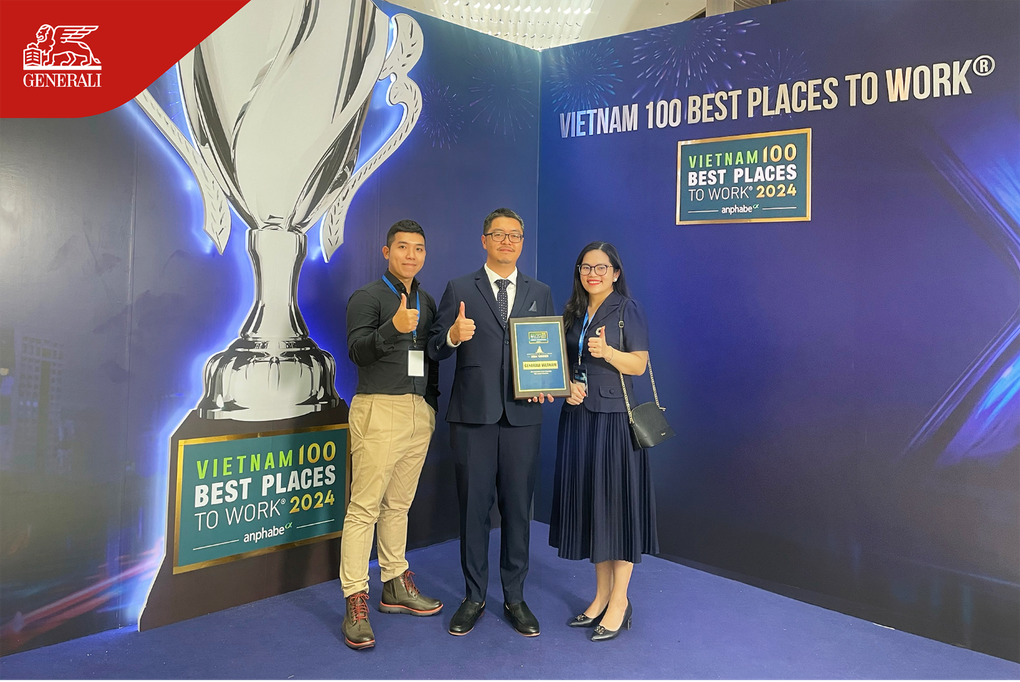 Generali Việt Nam 4 năm liền vào Top 100 nơi làm việc tốt nhất Việt Nam - 2 Generali Việt Nam 4 năm liền vào Top 100 nơi làm việc tốt nhất Việt Nam - 2