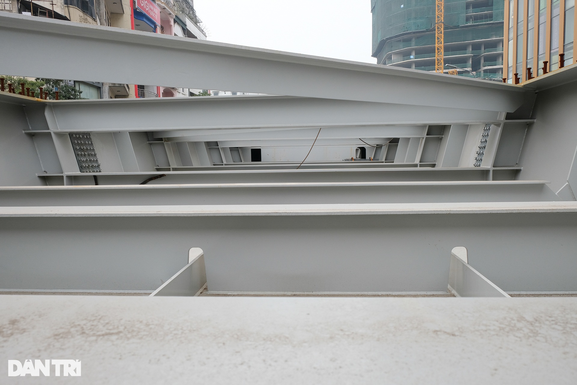 Hợp long cây cầu chữ C đầu tiên tại Hà Nội - 6 Hợp long cây cầu chữ C đầu tiên tại Hà Nội - 6