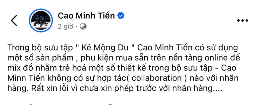 NTK Cao Minh Tiến bị phản ứng vì nghi đạo nhái tại Tuần lễ thời trang - 5