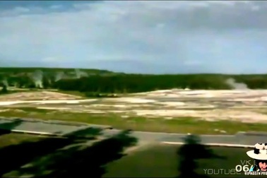 Phát hiện UFO ở núi lửa Yeallowstone?