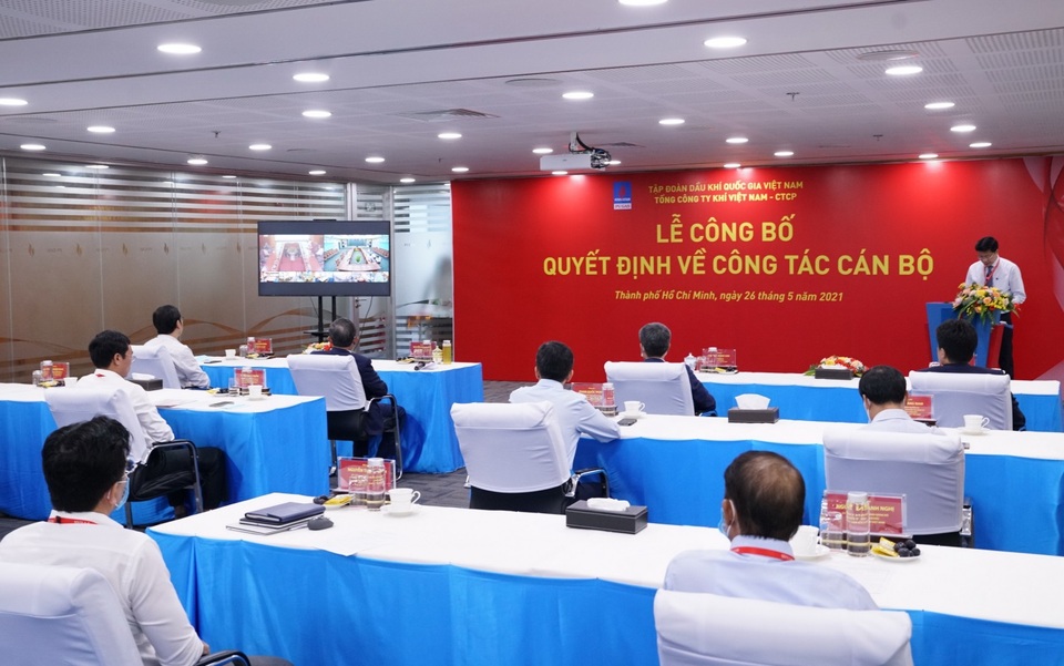 PV GAS công bố quyết định bổ nhiệm cán bộ năm 2021 - 1 PV GAS công bố quyết định bổ nhiệm cán bộ năm 2021 - 1