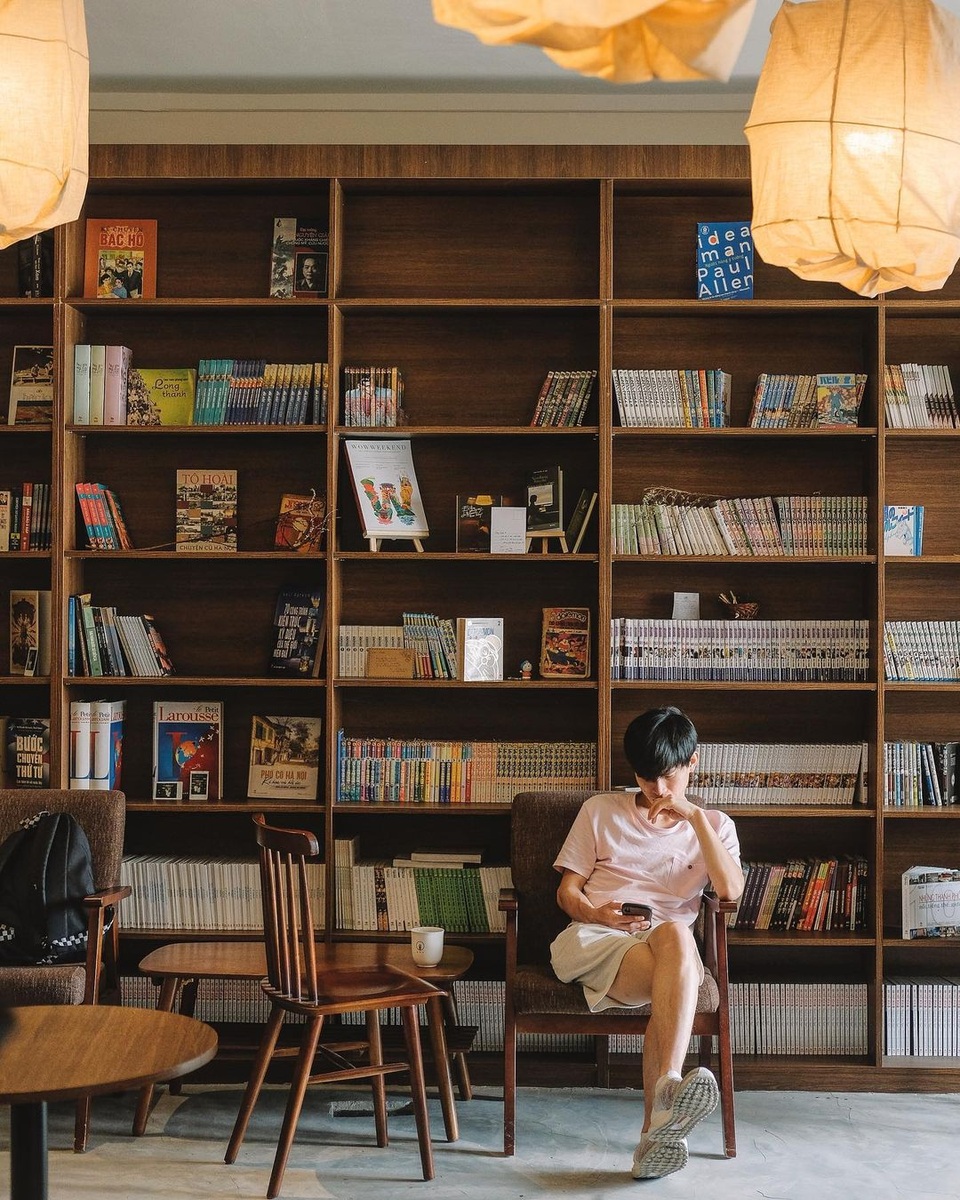 3 quán cà phê yên tĩnh, đẹp như thư viện thu nhỏ ở Sài Gòn - 2 3 quán cà phê yên tĩnh, đẹp như thư viện thu nhỏ ở Sài Gòn - 2