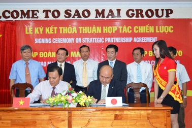 Tập đoàn Sao Mai ký kết thỏa thuận hợp tác với Koyo Corporation
